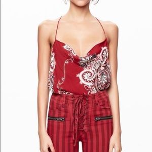 AFRM Finn Cowl Neck Tank